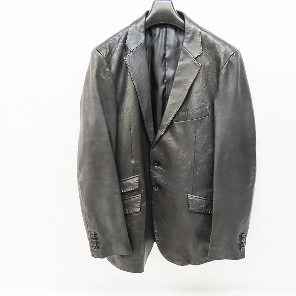 実際に弊社で買取させて頂いたPaul Smith/ポールスミス シープレザー テーラードジャケット PP-MN-69363/L