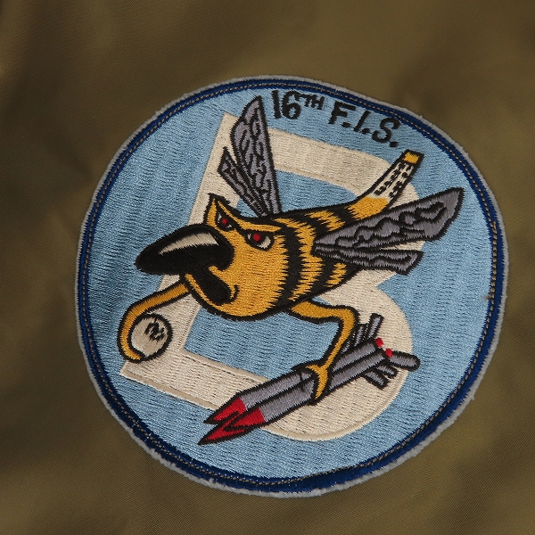 実際に弊社で買取させて頂いたBUZZ RICKSONS/バズリクソンズ  L-2 フライトジャケット BR11130/38の画像 7枚目