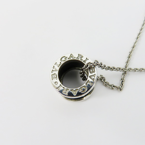 実際に弊社で買取させて頂いたBVLGARI/ブルガリ B-zero1/ビーゼロワン SAVE THE CHILDREN/セーブ ザ チルドレン ネックレス Ag925×セラミックの画像 2枚目