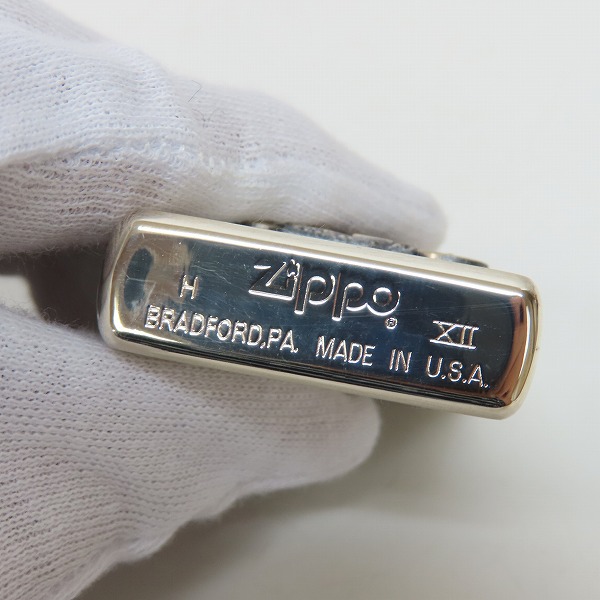 実際に弊社で買取させて頂いたZIPPO/ジッポー HARLEY DAVIDSON/ハーレーダビッドソン 95TH ANNIVERSARY 5号車 96年製の画像 2枚目