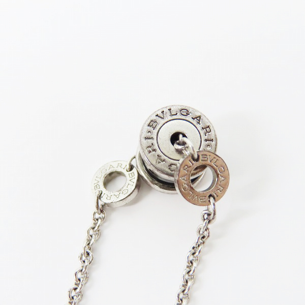 実際に弊社で買取させて頂いたBVLGARI/ブルガリ B-zero1/ビーゼロワン SAVE THE CHILDREN/セーブ ザ チルドレン ブレスレット Ag925×セラミックの画像 1枚目