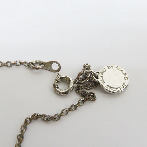 実際に弊社で買取させて頂いたMARC BY MARC JACOBS/マークバイマークジェイコブス ロゴ入り ネックレス/ペンダントの画像 5枚目