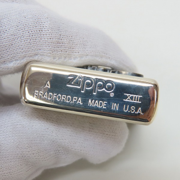 実際に弊社で買取させて頂いたZIPPO/ジッポー HARLEY DAVIDSON/ハーレーダビッドソン 95TH ANNIVERSARY 3号車 1997年製の画像 2枚目