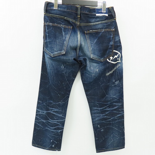 実際に弊社で買取させて頂いたVANQUISH × Fragment Design/ヴァンキッシュ×フラグメントデザイン THREE YEARS WASH デニムパンツ VFP1038/28の画像 1枚目