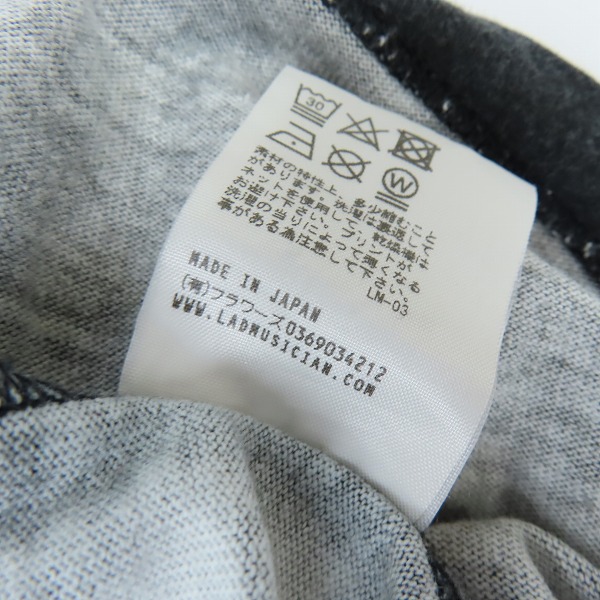 実際に弊社で買取させて頂いたLAD MUSICIAN/ラッドミュージシャン CREW NECK BIG PULLOVER 天使柄Tシャツ 19SS 2119-708/44の画像 4枚目