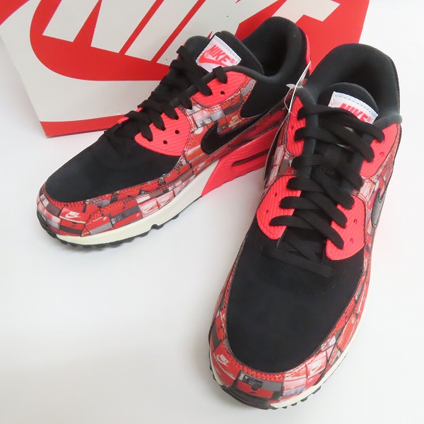 実際に弊社で買取させて頂いた【未使用】NIKE×atmos/ナイキ×アトモス AIR MAX 90 PRNT エアマックス90 AQ0926-001 26.5