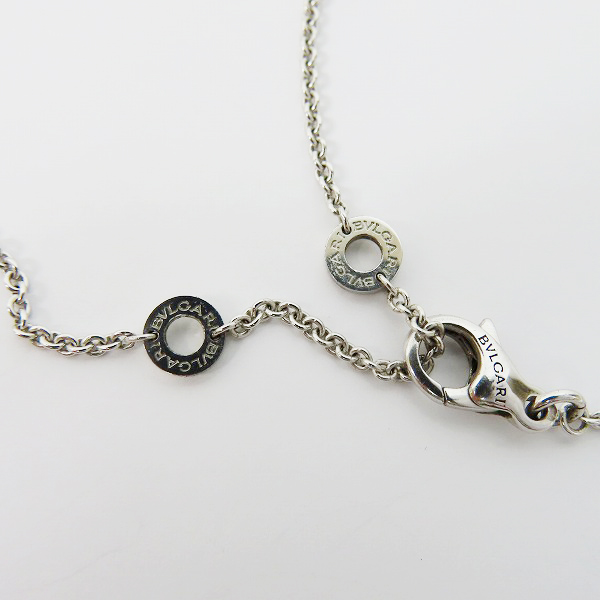 実際に弊社で買取させて頂いたBVLGARI/ブルガリ B-zero1/ビーゼロワン SAVE THE CHILDREN/セーブ ザ チルドレン ネックレス Ag925×セラミックの画像 4枚目