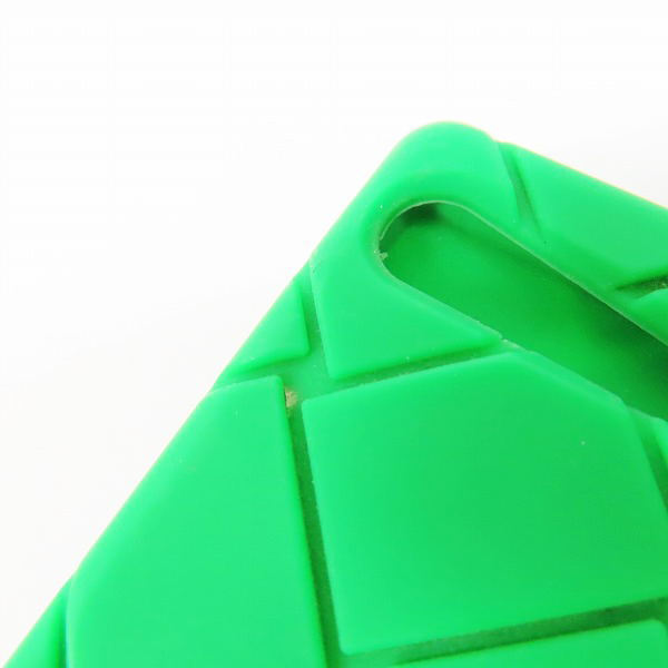 実際に弊社で買取させて頂いたBottega Veneta/ボッテガヴェネタ シリコンパスケース/定期入れホルダー ストラップ付きの画像 3枚目