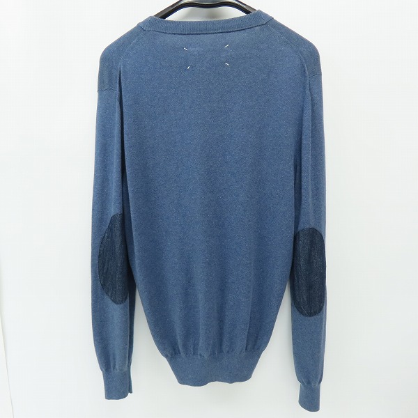 実際に弊社で買取させて頂いたMaison Martin Margiela 14/メゾンマルタンマルジェラ 12SS エルボーパッチ カーディガン S30HA0499 S14255/Lの画像 1枚目