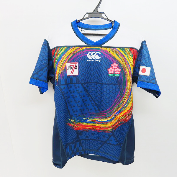 実際に弊社で買取させて頂いた【未使用】canterbury/カンタベリー ラグビー 7人制 日本代表 2021 オルタネイト ジャージ RG30195/M