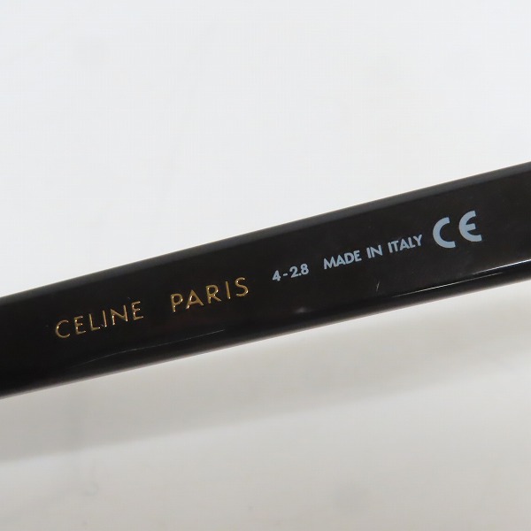 実際に弊社で買取させて頂いたCELINE/セリーヌ 19SS サングラス/フルリム BLK/CL400721の画像 6枚目