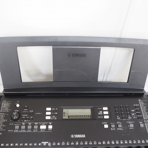 実際に弊社で買取させて頂いた★YAMAHA/ヤマハ PSR-E363 ポータトーン 電子キーボード 61鍵 2018年製【簡易動作確認済】の画像 3枚目
