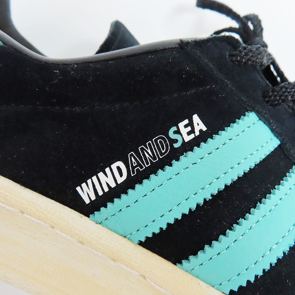 実際に弊社で買取させて頂いたadidas×WIND AND SEA×atmos/アディダス×ウィンダンシー×アトモス キャンパス 80s スニーカー GX3952/28.5の画像 6枚目