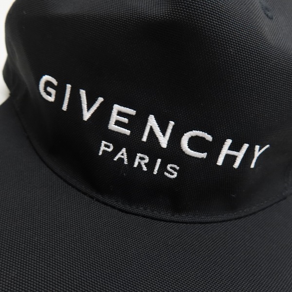 実際に弊社で買取させて頂いたGIVENCHY/ジバンシィ ロゴ刺繍 フラットピークキャップ BPZ001K0CEの画像 6枚目