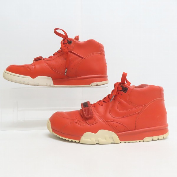 実際に弊社で買取させて頂いたNIKE×fragment design/ナイキ×フラグメント AIR TRAINER 1 MID SP/806942-881/28の画像 3枚目