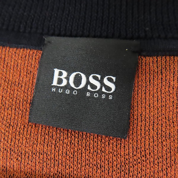 実際に弊社で買取させて頂いたHUGO BOSS/ヒューゴボス ボーダー 半袖ニット/Mの画像 2枚目