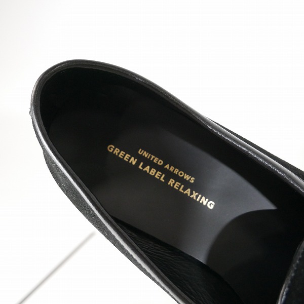 実際に弊社で買取させて頂いたUNITED ARROWS green label relaxing/ユナイテッドアローズ タッセルローファー 3131-699-0409/41の画像 4枚目