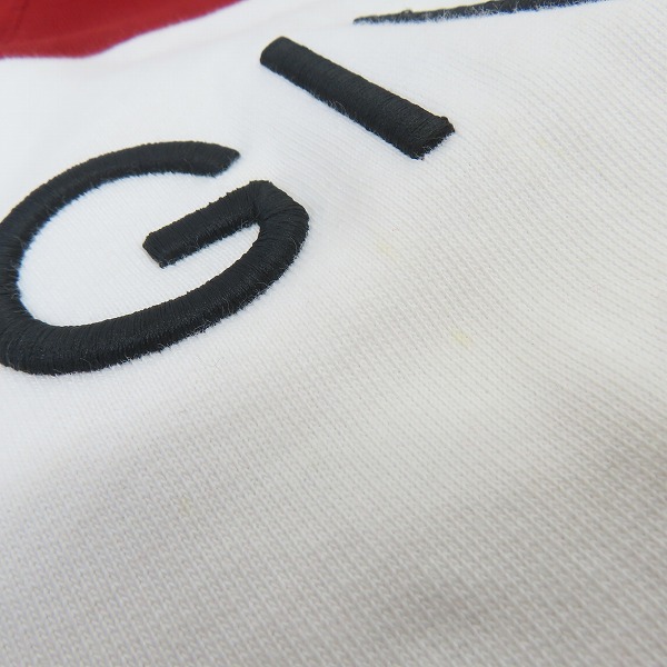 実際に弊社で買取させて頂いた【JPタグ】GIVENCHY/ジバンシィ エンブロイダリー ロゴ刺繍クルーネックスウェットトレーナー BM708T3003/Mの画像 6枚目