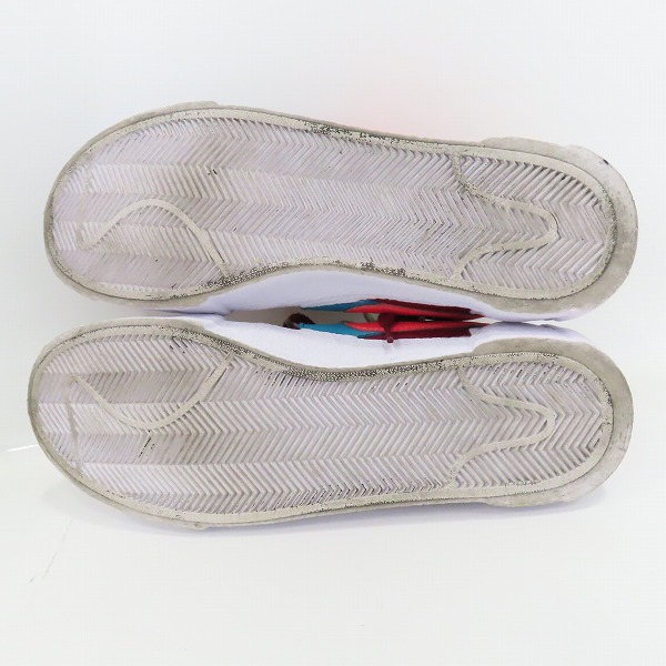 実際に弊社で買取させて頂いたNIKE×SACAI×KAWS/ナイキ×サカイ×カウズ BLAZER LOW/ブレーザー ロー Team Red/チームレッド DM7901-600/27の画像 2枚目