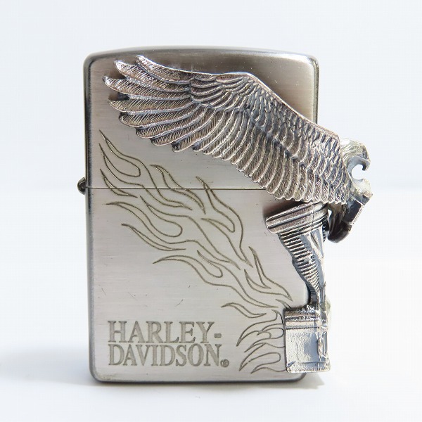 実際に弊社で買取させて頂いたZIPPO/ジッポー HARLEY DAVIDSON/ハーレーダビッドソン サイドメタル 2000年製