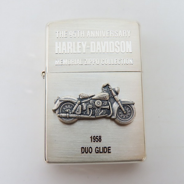 実際に弊社で買取させて頂いたZIPPO/ジッポー HARLEY DAVIDSON/ハーレーダビッドソン 95TH ANNIVERSARY 7号車 1997年製