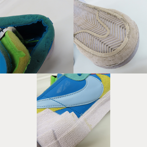 実際に弊社で買取させて頂いたNIKE×KAWS×sacai/ナイキ×カウズ×サカイ BLAZER LOW/ブレーザー ロー DM7901-400/27.0の画像 6枚目