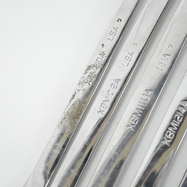 実際に弊社で買取させて頂いたSNAP-ON/スナップオン XBM810A/1012A/1113A/1214A/1315A/1417A/1618A/1719A/2224A めがねレンチ 9点セットの画像 6枚目