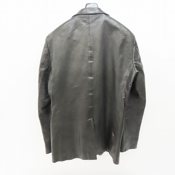 実際に弊社で買取させて頂いたPaul Smith/ポールスミス シープレザー テーラードジャケット PP-MN-69363/Lの画像 1枚目