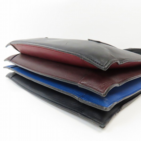 実際に弊社で買取させて頂いたPaul Smith/ポールスミス レザー アコーディオン トートバッグの画像 2枚目