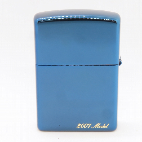 ジッポー ピース ブルーチタン 2007モデル 懸賞品 大丈夫 
