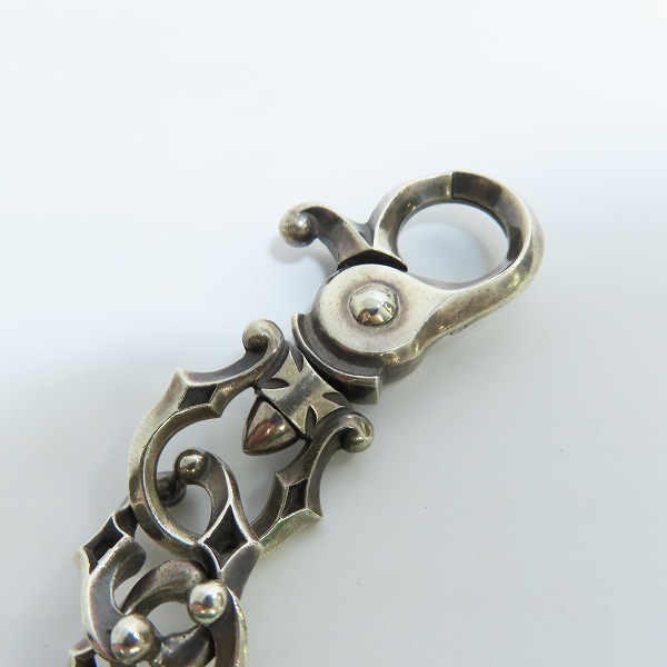 実際に弊社で買取させて頂いたDEAL DESIGN/ディールデザイン エフソリッド キーチェーン シルバー キーホルダー/キーリング 391736の画像 4枚目