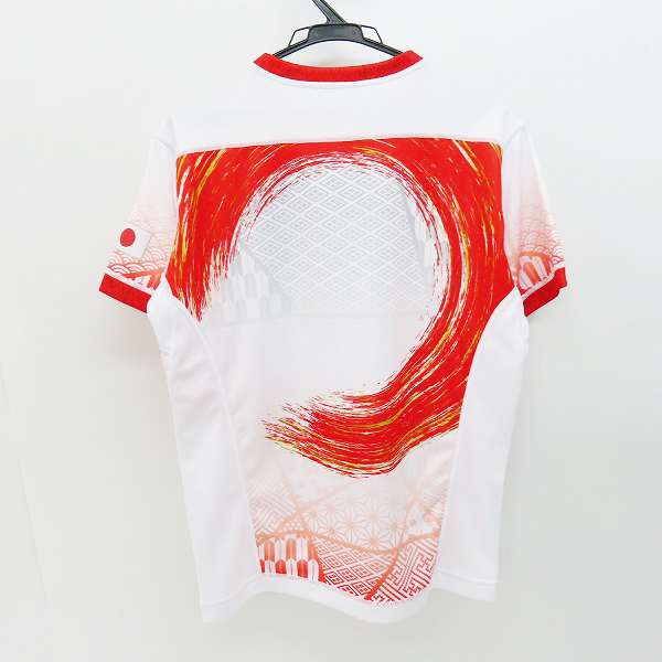 実際に弊社で買取させて頂いた【未使用】canterbury/カンタベリー ラグビー 7人制 日本代表 2021 ホーム ジャージ RG30194/Mの画像 1枚目