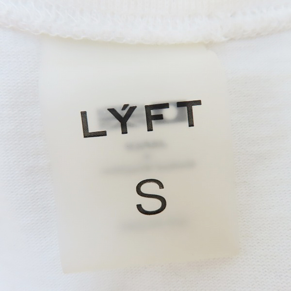 実際に弊社で買取させて頂いたLYFT×atmos/リフト×アトモス Limited Flag Big T-Shirt WHITE 半袖 Tシャツ カットソー/Sの画像 2枚目