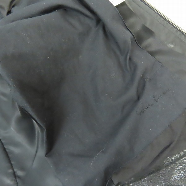 実際に弊社で買取させて頂いたRick Owens/リックオウエンス  レザージャケット/ライダースジャケット RU8788/Sの画像 6枚目