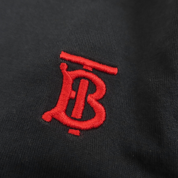 実際に弊社で買取させて頂いたBURBERRY/バーバリー MONOGRAM MOTIVE T-SHIRT モノグラムロゴ刺繍半袖Tシャツ 8014022/Mの画像 8枚目