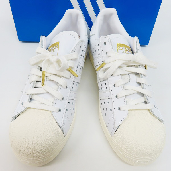 実際に弊社で買取させて頂いたadidas×atmos/アディダス×アトモス SUPERSTAR GOLD STAR スーパースター ゴールドスター FZ6538/26.0