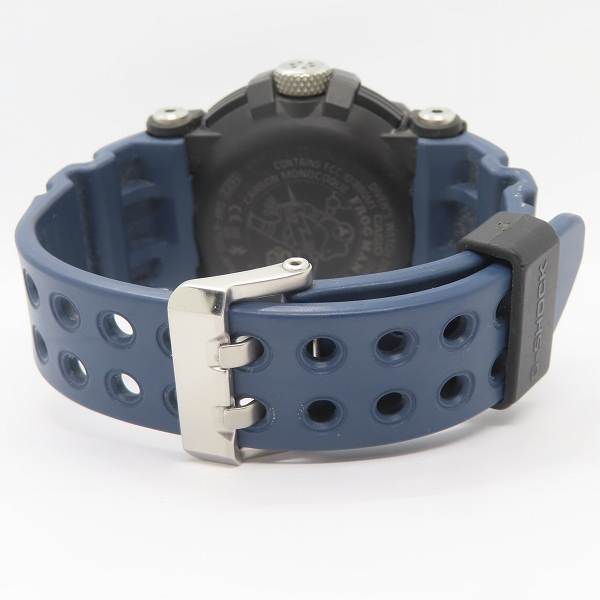 実際に弊社で買取させて頂いたG-SHOCK/Gショック MASTER OF G FROGMAN/フロッグマン Bluetooth 電波ソーラー GWF-A1000-1A2JFの画像 3枚目