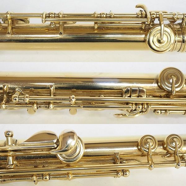 実際に弊社で買取させて頂いたWM.S.HAYNES/ヘインズ フルート ソルダードトーンホール H足部管 Eメカ付 ハードケース・ケースカバー付の画像 6枚目