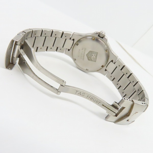実際に弊社で買取させて頂いたTAG Heuer/タグホイヤー キリウム デイト 200M 自動巻き クロノメーター WL5113の画像 3枚目