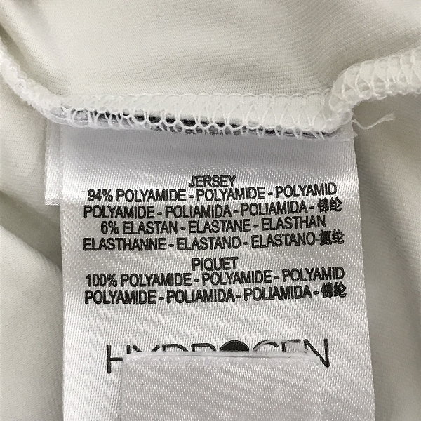 実際に弊社で買取させて頂いたHYDROGEN/ハイドロゲン TENNIS/テニス スカル 半袖シャツ/スポーツウェア/Mの画像 3枚目