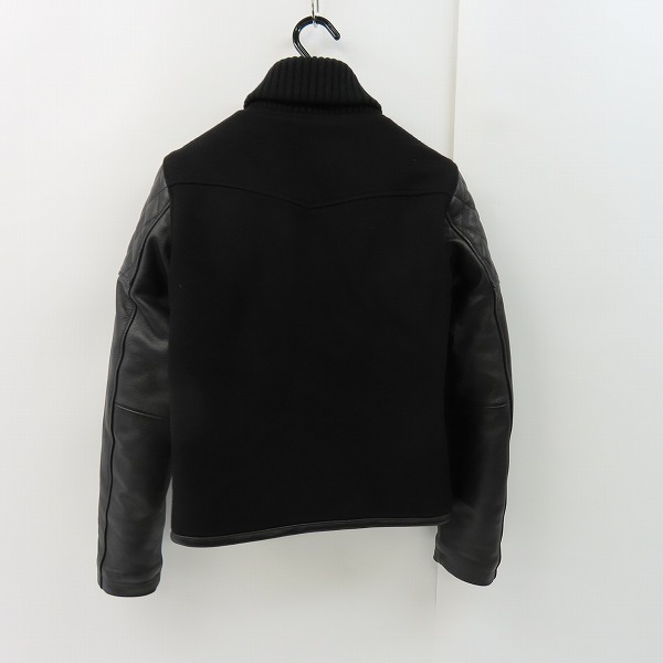 実際に弊社で買取させて頂いたCRIMIE/クライミー WESTERN AWARD JACKET 牛革 袖レザー スタジャン C1H5-JK05 /XSの画像 1枚目