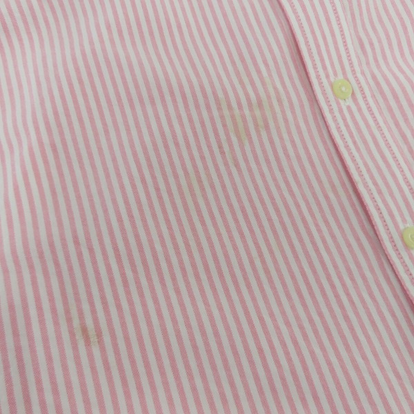 実際に弊社で買取させて頂いたBROOKS BROTHERS/ブルックスブラザーズ 346 ストライプ 半袖シャツ/Mの画像 5枚目