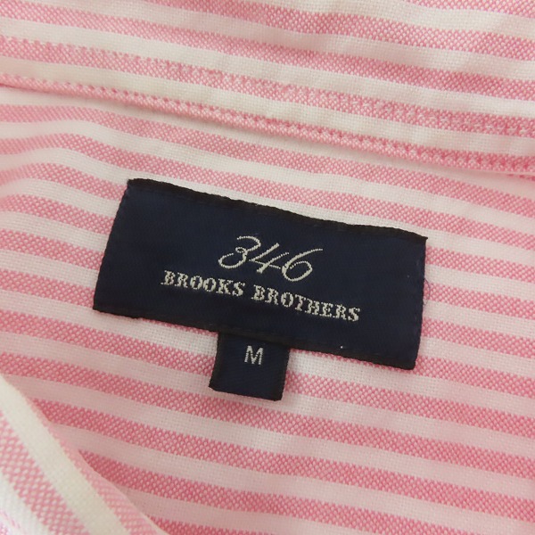 実際に弊社で買取させて頂いたBROOKS BROTHERS/ブルックスブラザーズ 346 ストライプ 半袖シャツ/Mの画像 2枚目