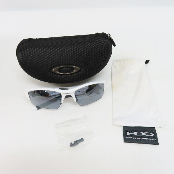 実際に弊社で買取させて頂いたOAKLEY/オークリー FLAK JACKET/フラックジャケット サングラス 03-917Jの画像 8枚目