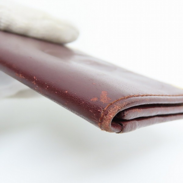 実際に弊社で買取させて頂いたCartier/カルティエ マストライン レザー コインケースの画像 8枚目