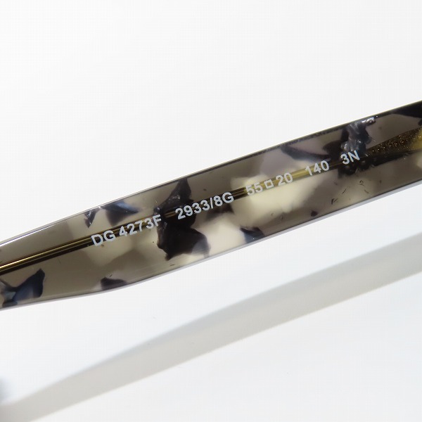 実際に弊社で買取させて頂いたDOLCE&GABBANA/ドルチェアンドガッバーナ サングラス/アイウェア DG4273Fの画像 7枚目