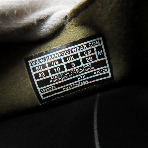 実際に弊社で買取させて頂いた【未使用】KEEN/キーン UNEEK 2 SLIDE/ユニーク ツー スライド サンダル 1022373/28の画像 5枚目