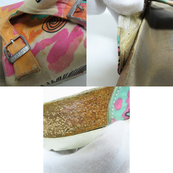 実際に弊社で買取させて頂いたSTUSSY x Birkenstock TATAMI/ステューシー× ビルケンシュトック× タタミ コラボ 25周年 記念 サンダル/40の画像 8枚目