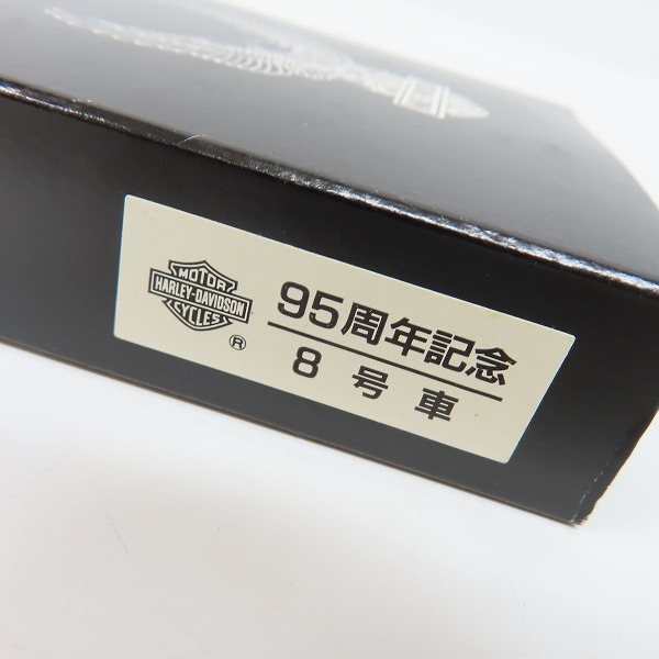 実際に弊社で買取させて頂いたZIPPO/ジッポー HARLEY DAVIDSON/ハーレーダビッドソン 95TH ANNIVERSARY 8号車 1997年製の画像 7枚目