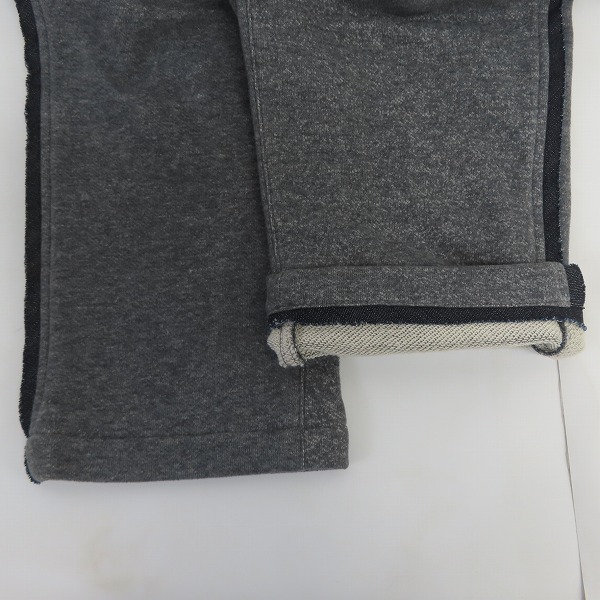 実際に弊社で買取させて頂いたMIHARAYASUHIRO/ミハラヤスヒロ サイドフリンジスウェットパンツ/side fringe 61452184/48の画像 3枚目